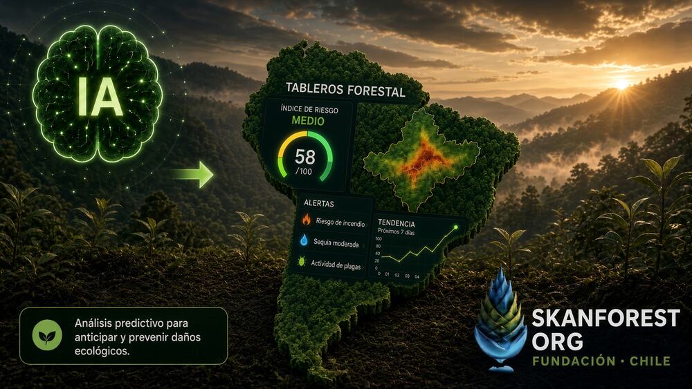 Inteligencia artificial aplicada a tableros forestales