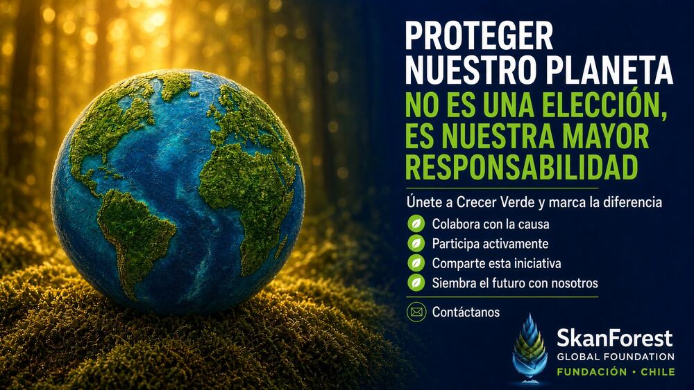 Proteger nuestro planeta es nuestra mayor responsabilidad